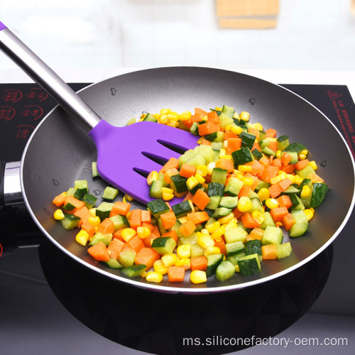 Peralatan dapur silikon set pengikis nonstick
